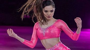 Figure skater Evgenia Medvedeva poses for Maxim magazine in underwear