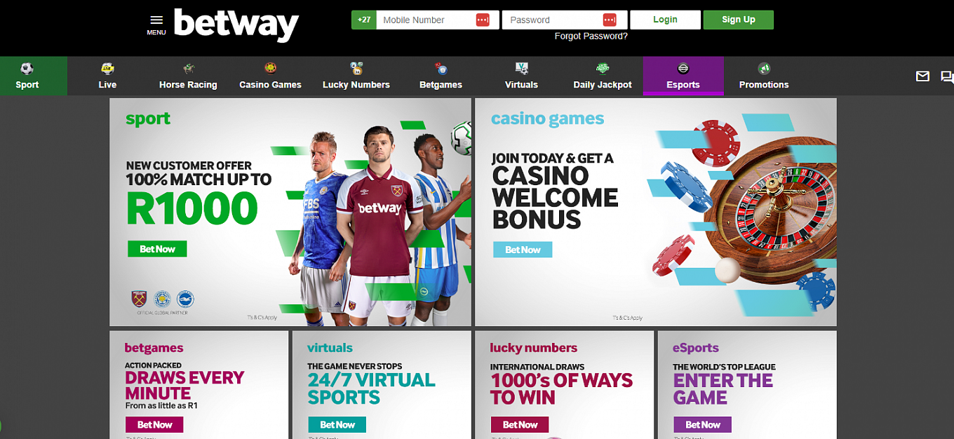 Enjoy online casino games and you will harbors during the Betway Casino R2000 Local casino Online game Incentive