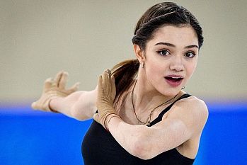 Figure skater Evgenia Medvedeva poses for Maxim magazine in