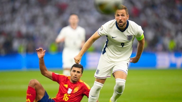 Harry Kane y Rodri