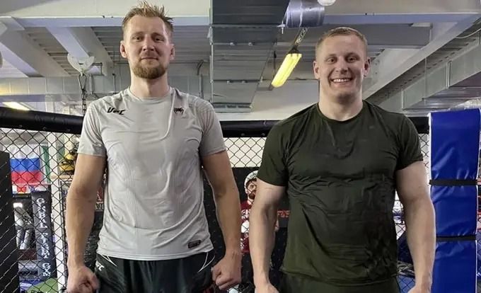 Alexander Volkov and Sergei Pavlovich were sparring partners