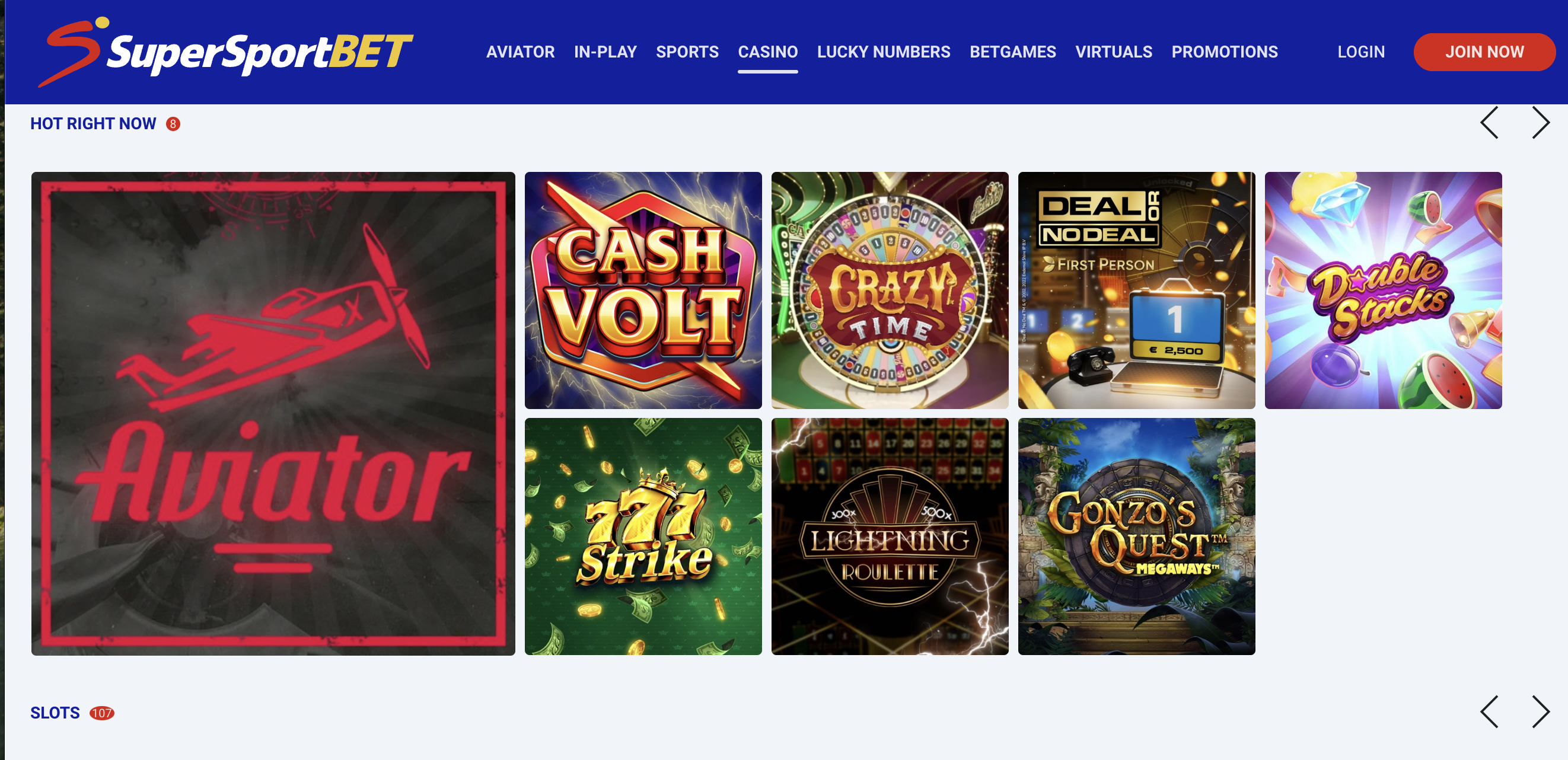 Supersportbet Casino