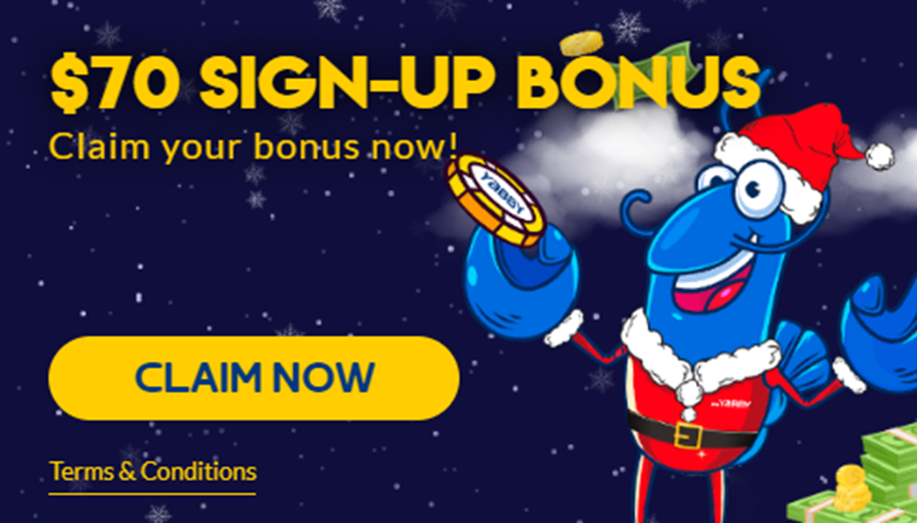 Yabby Casino Welcome Bonus