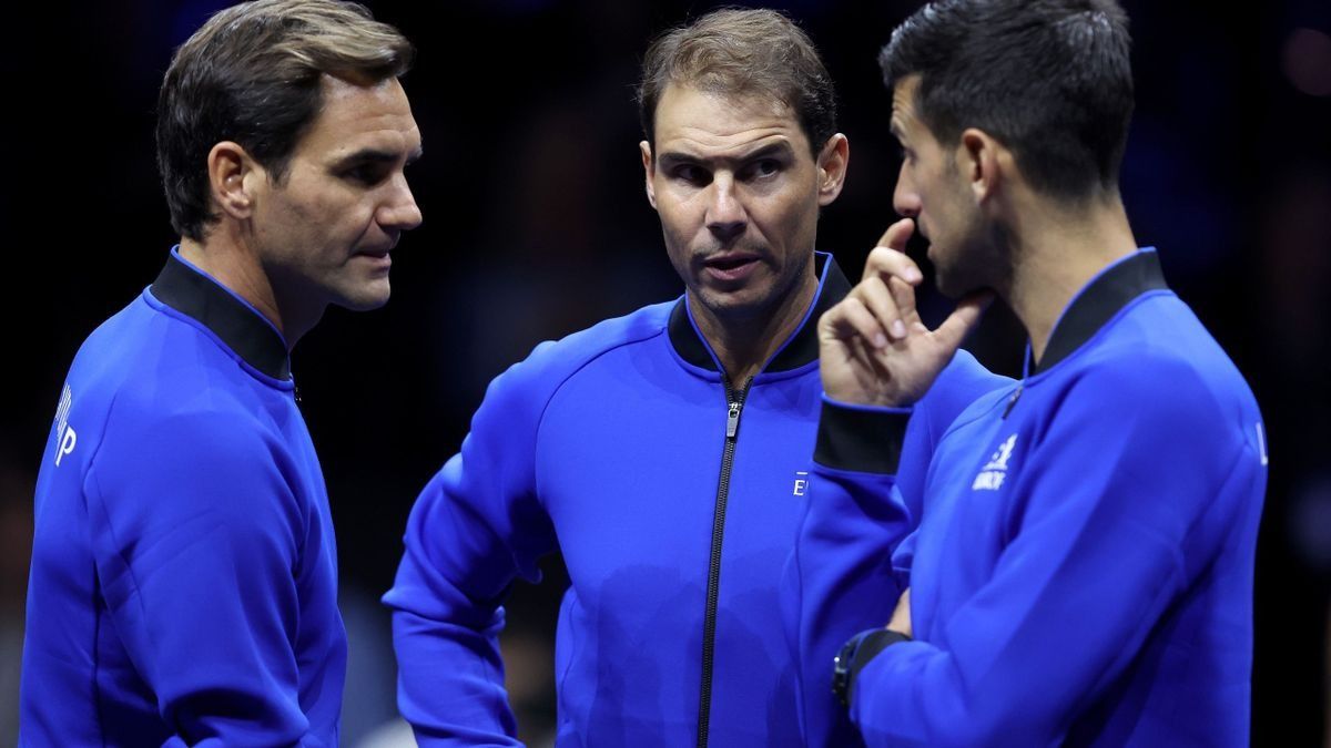 Federer, Nadal y Djokovic