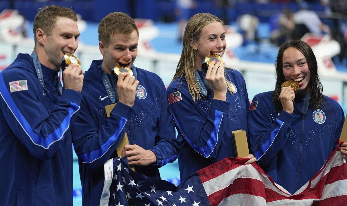 Estados Unidos, medallas oro, JJ. OO. París 2024