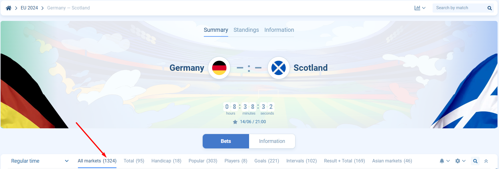 1xBet Euro 2024