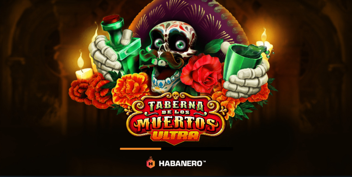 Taberna De Los Muertos casino slot banner