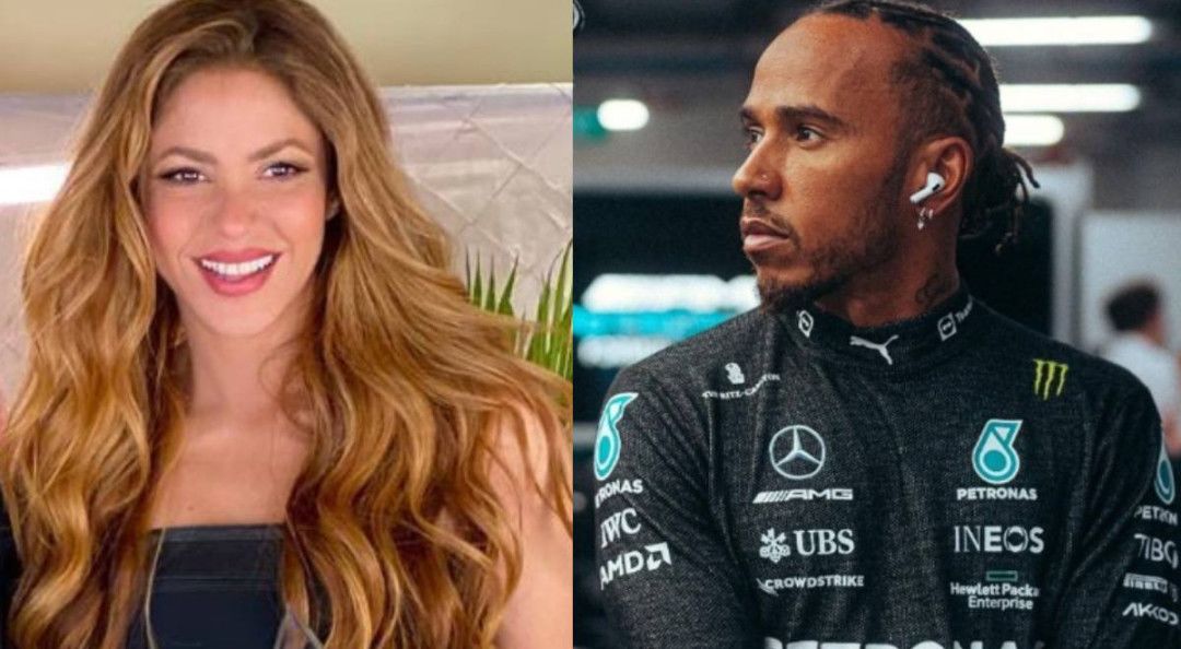 Shakira, Lewis Hamilton