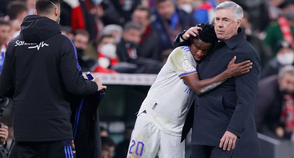 Vinicius, Carlo Ancelotti