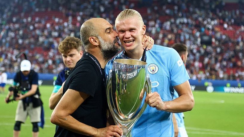 Pep Guardiola, Erling Haaland