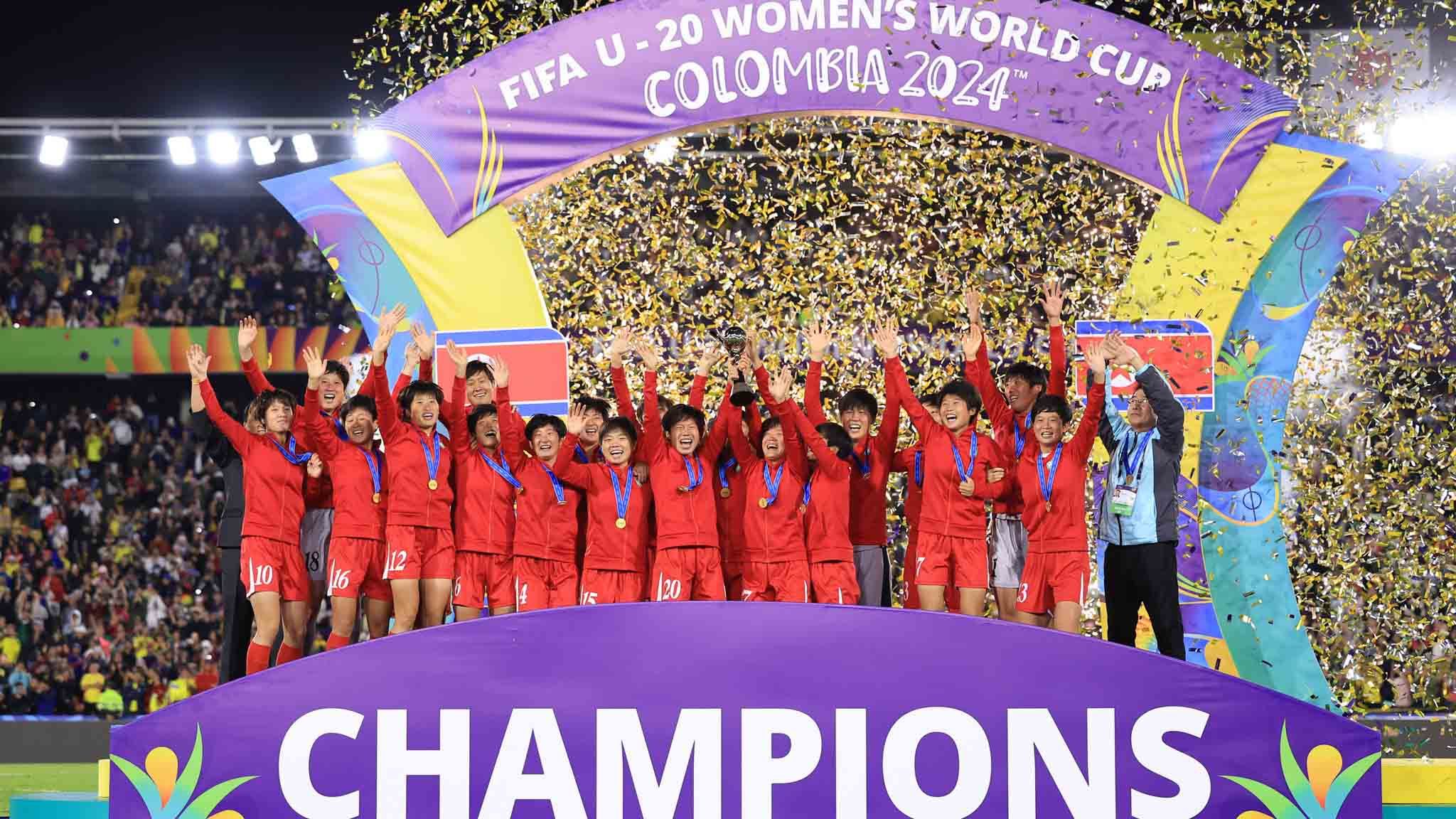 Campeonas Mundial Femenil Sub-20.