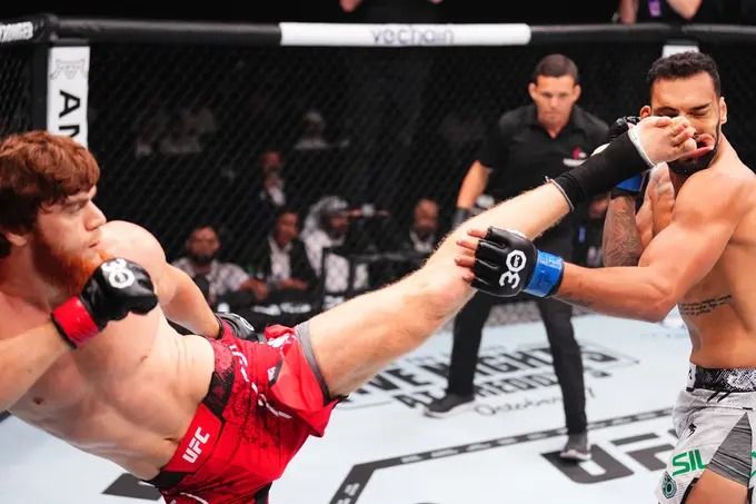 Magomedov made a strong debut in the UFC, defeating the experienced Bruno Silva