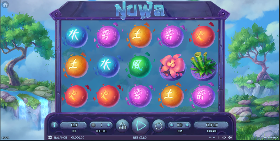 Nuwa casino slot banner