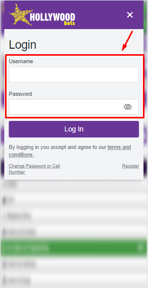 Hollywoodbets Data Free Login to Account Image