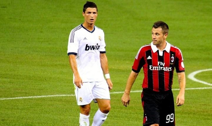 CR7 y Antonio Cassano