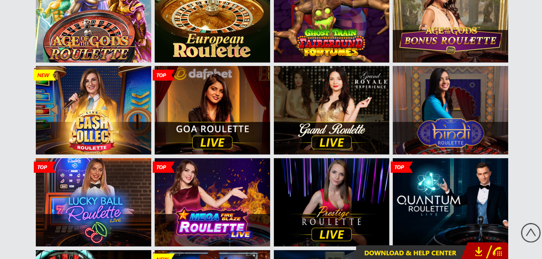 Roulette on Dafabet