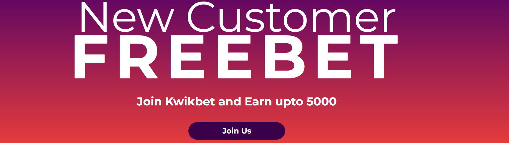 An image of the Kwikbet Freebet