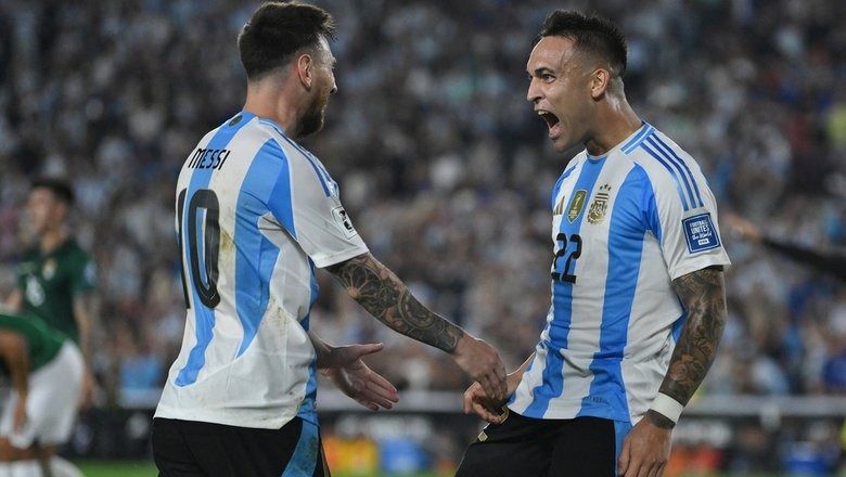 Lionel Messi, Lautaro Martínez