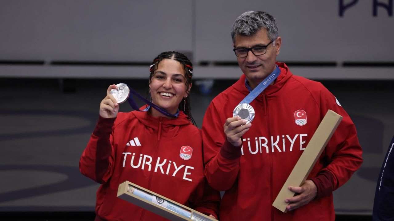 Yusuf Dikec and Şevval İlayda Tarhan