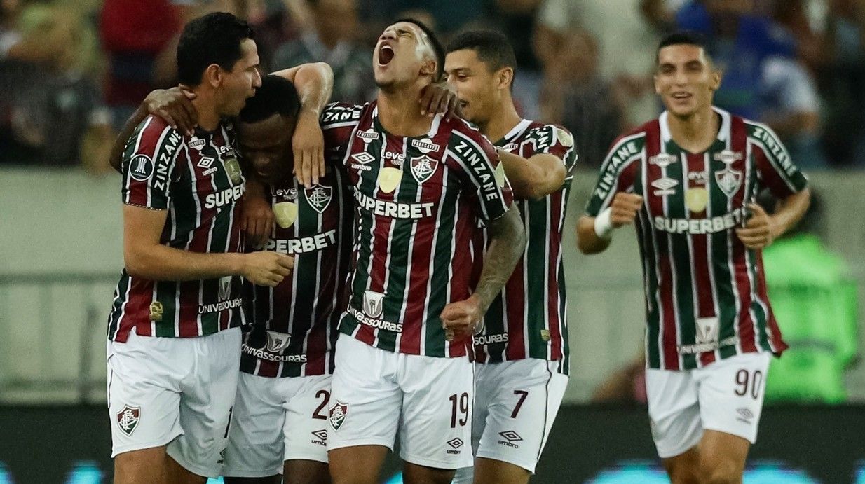 Fluminense, actuales campeónes de la Copa Libertadores