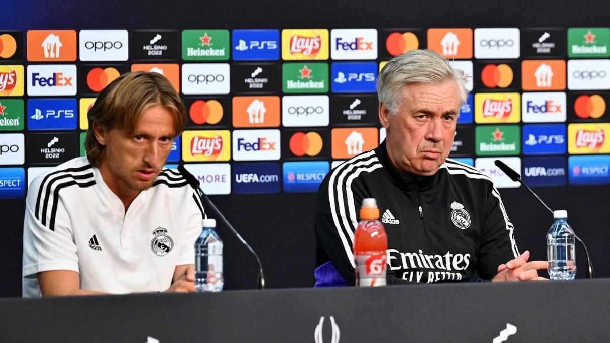 Luka Modrić, Carlo Ancelotti