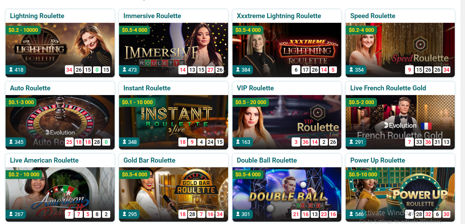 An image showing the best live roulette games to play