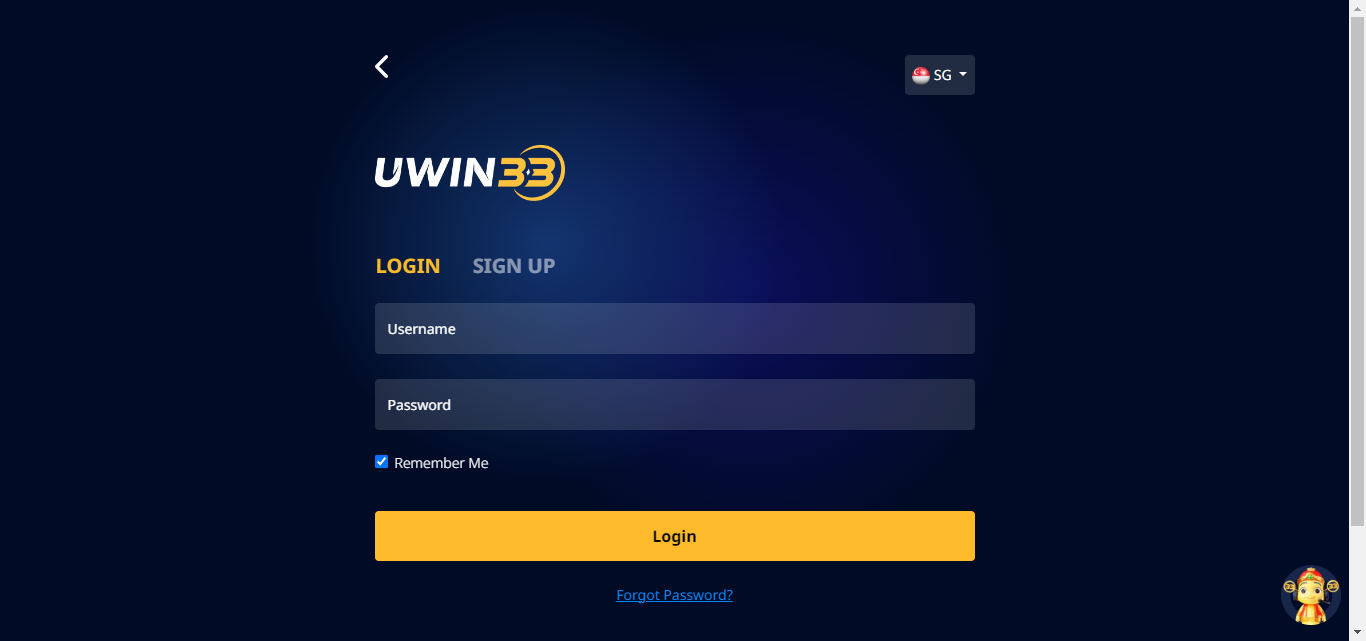 Uwin33 Sign In