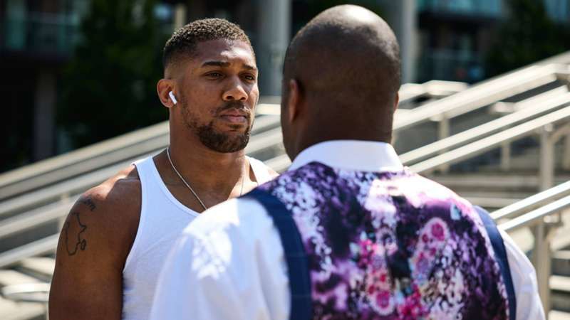 Anthony Joshua and Daniel Dubois