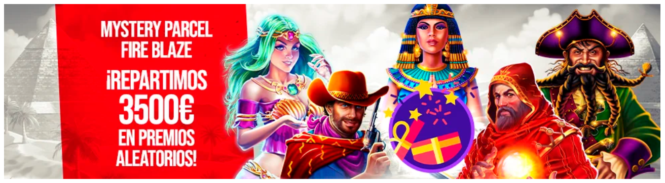 la promoción de slots Fire Blaze de Marca Apuestas