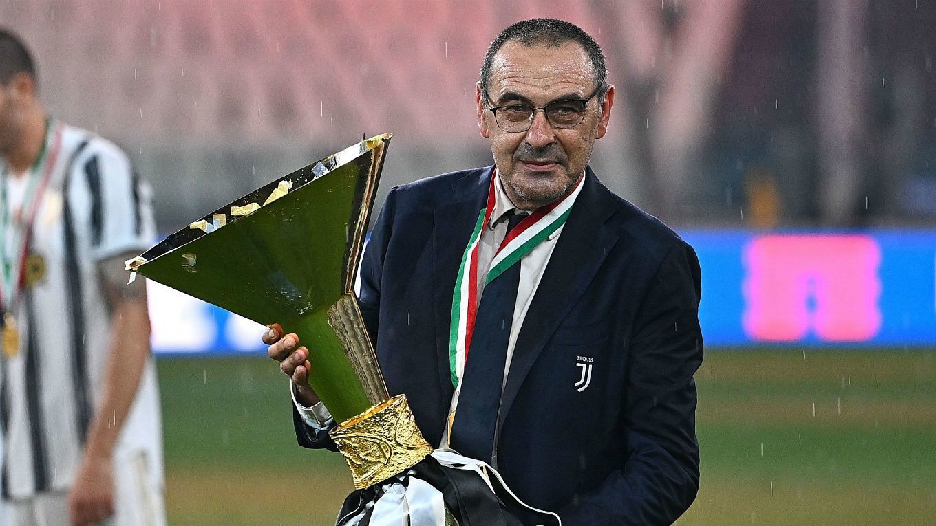 Sarri ganó el Scudetto con la Juventus