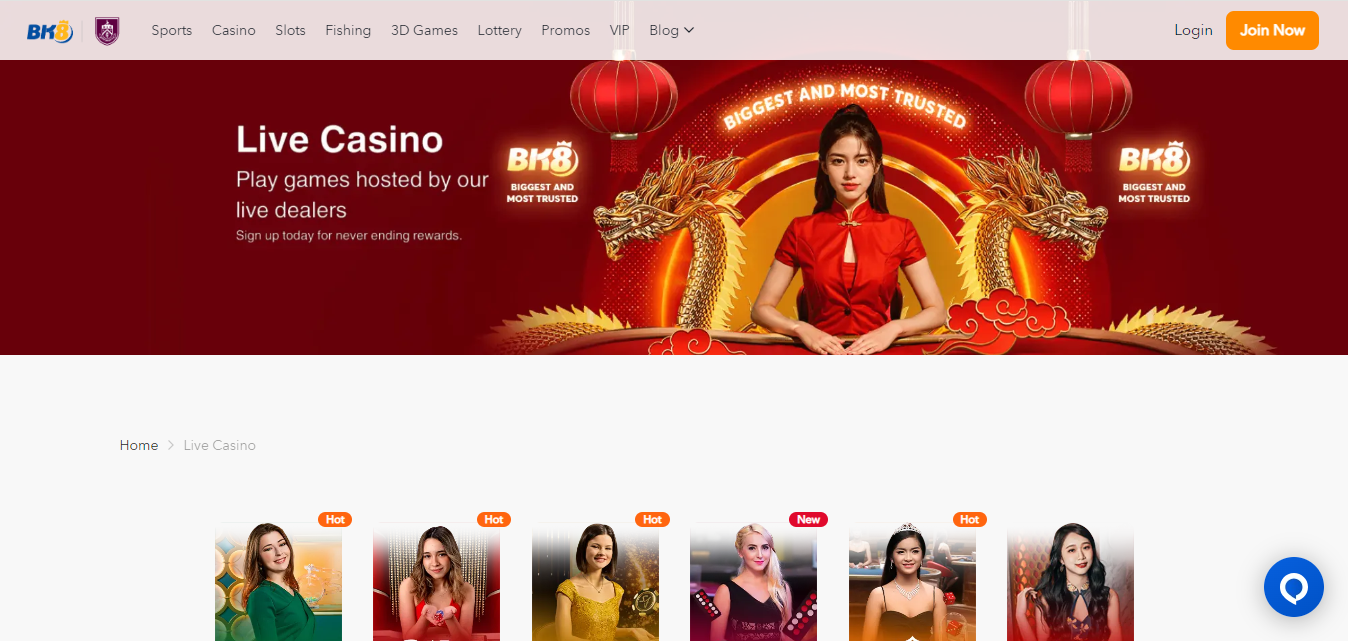 BK8 Casino Online Slots