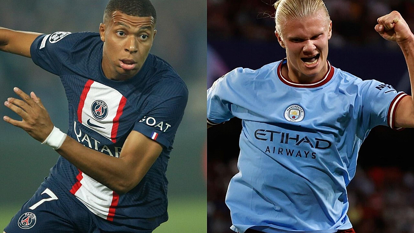 Kylian Mbappé, Erling Haaland