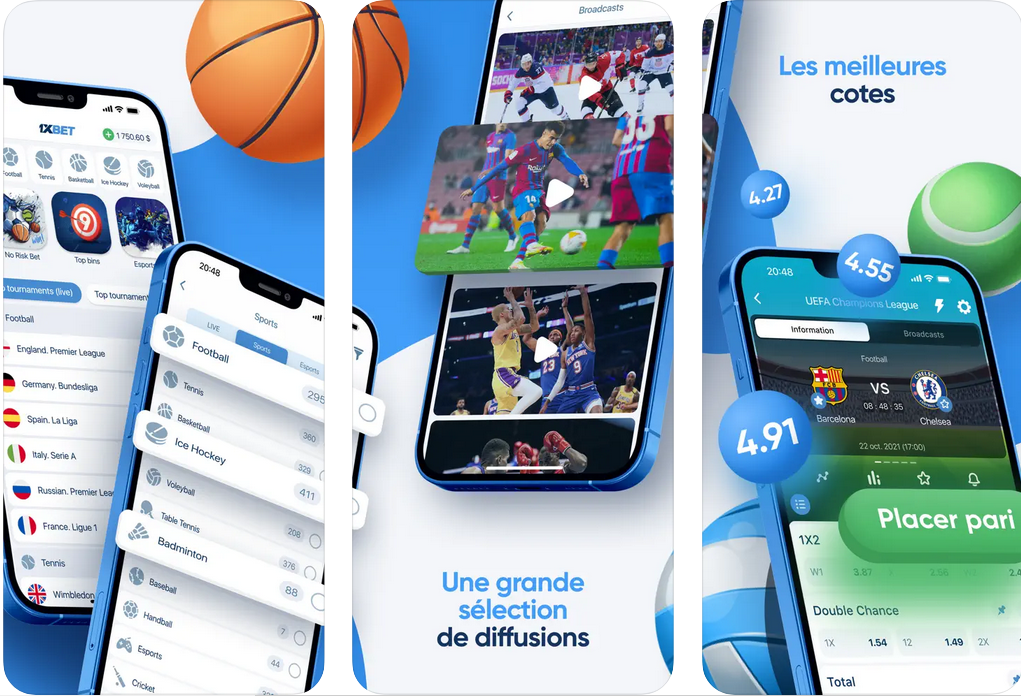 Image des Applications 1xBet