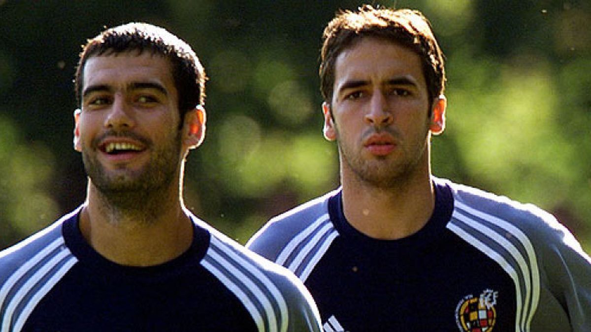 Guardiola y Raúl