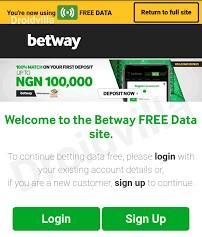 Betway free data website