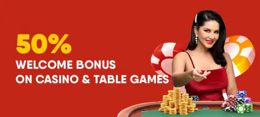 Casino welcome bonus on Jeetwin