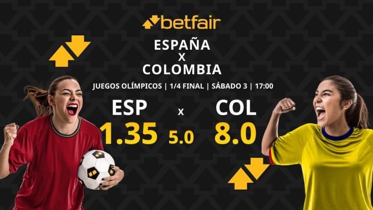 España vs. Colombia, Juegos Olímpicos París 2024