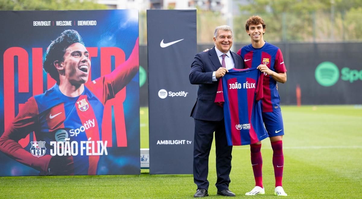 Joan Laporta, João Félix