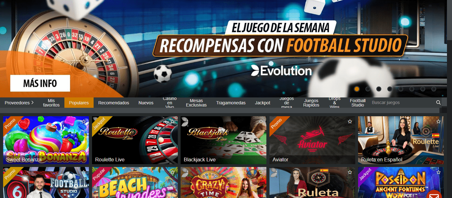 Inkabet juegos de casino