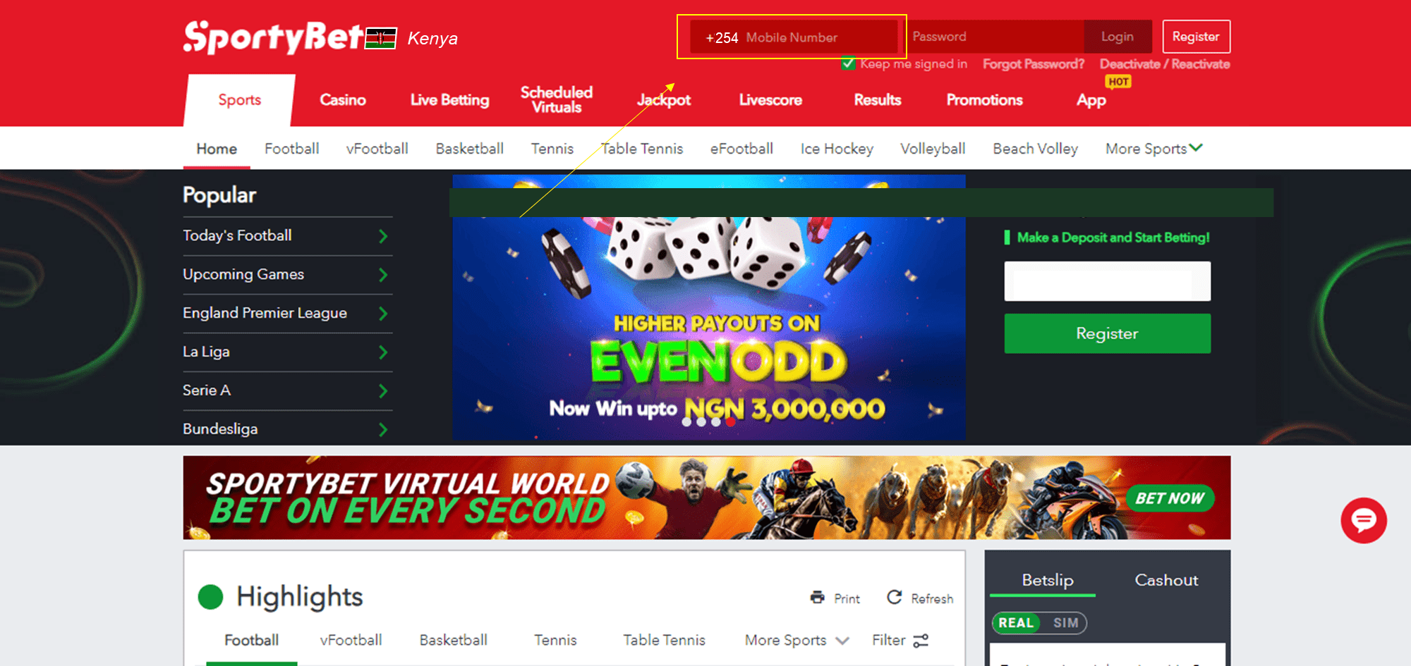 Aviator Sportybet Login