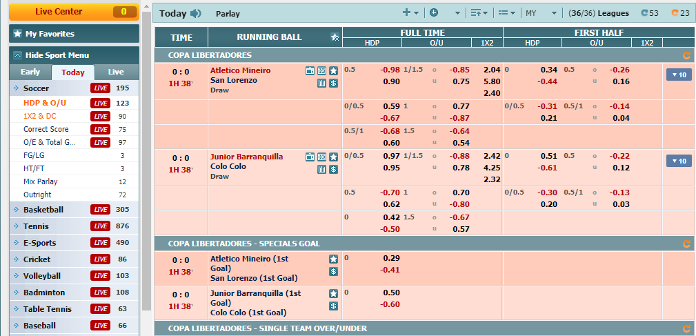 12Play Sports Betting