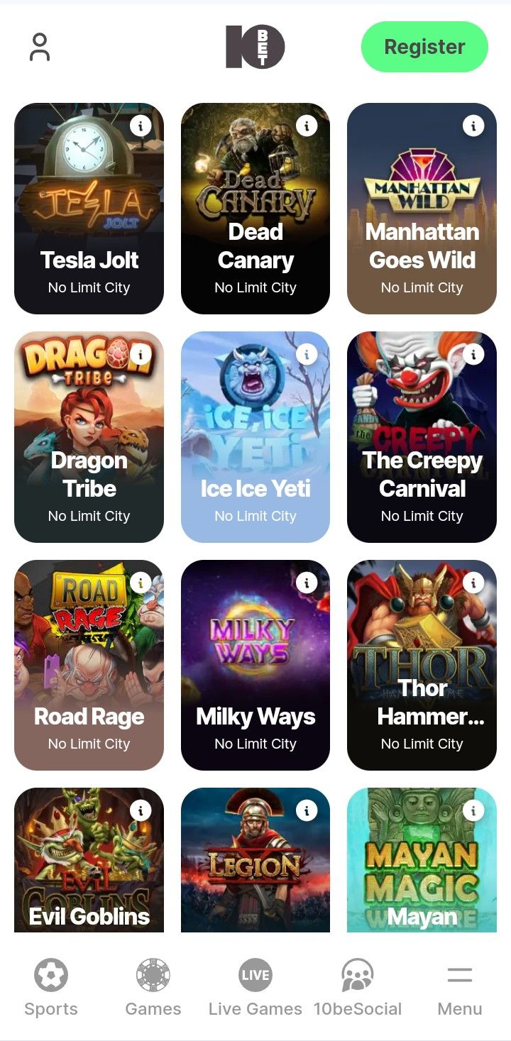 10bet Casino App iOS