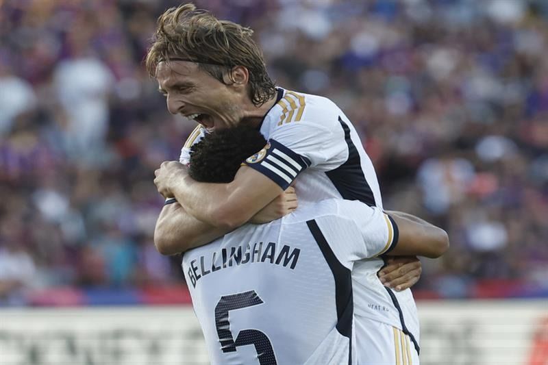 Bellingham y Modric