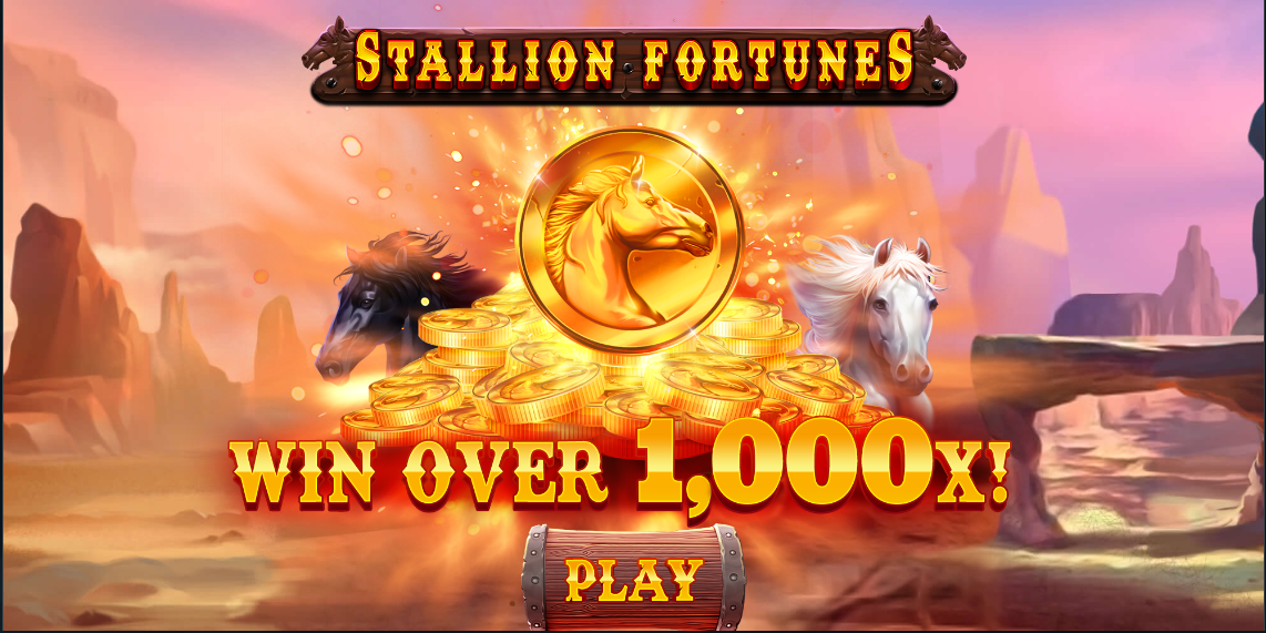 Stallion Fortunes casino slot banner