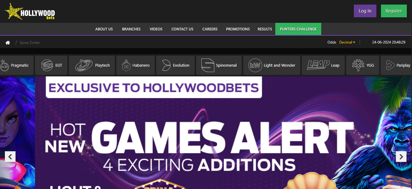 which games are easy to win on hollywoodbets