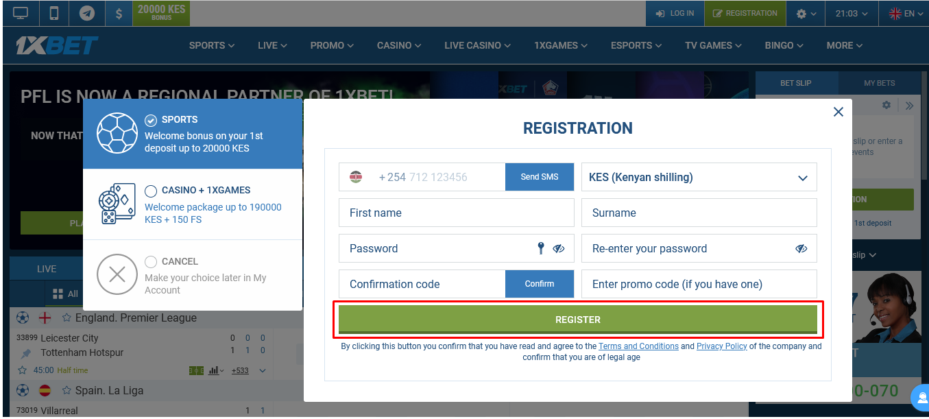 Finish Sign Up Process