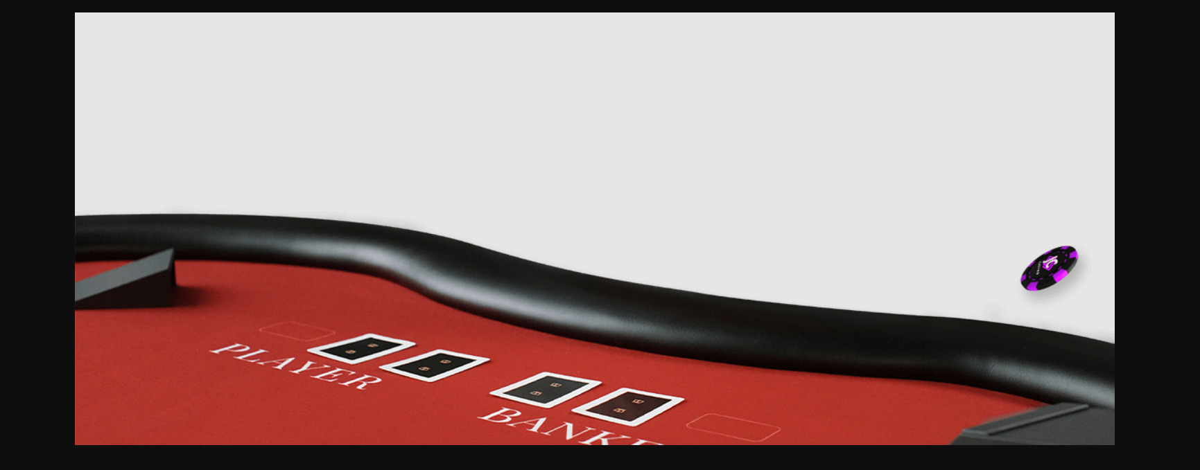 An image showing an online Baccarat table