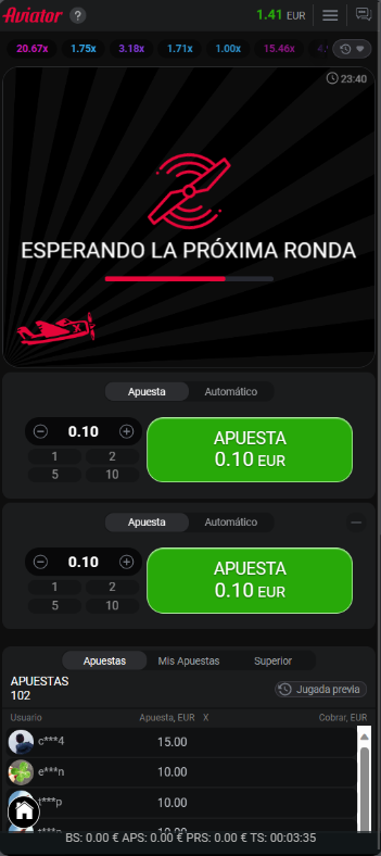 aviator casino en la app