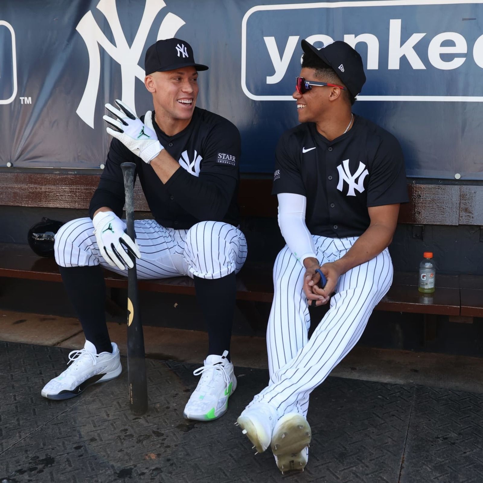 Aaron Judge y Juan Soto