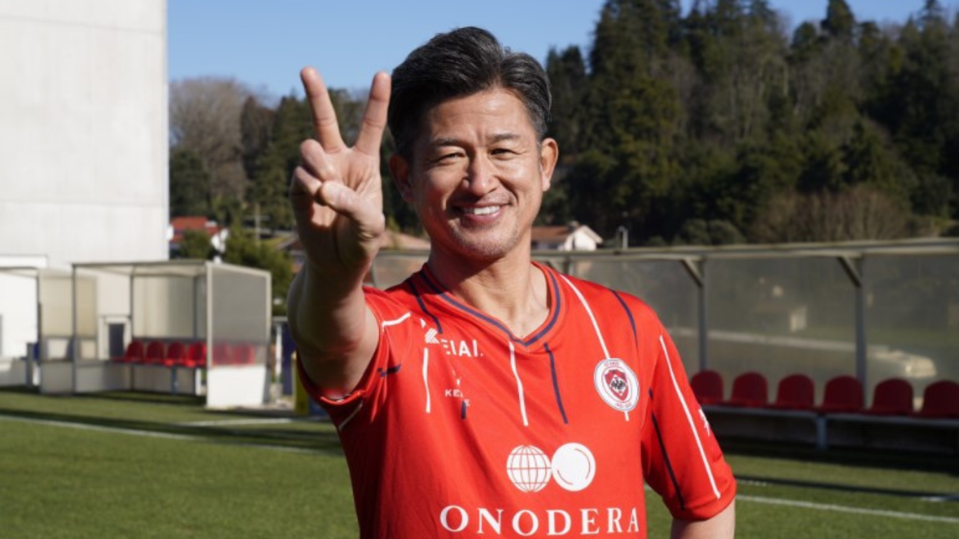 Kazuyoshi Miura (UD Oliveirense) - 57 years
